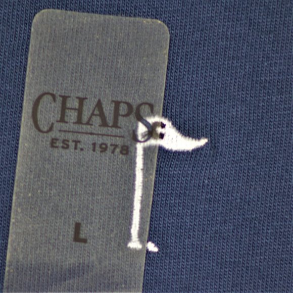 Chaps New Men’s L/G Designer Golf Shirt - Picture 7 of 16